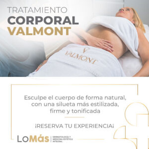 tratamiento de remodelación corporal con productos de alta cosmética suiza de Valmont